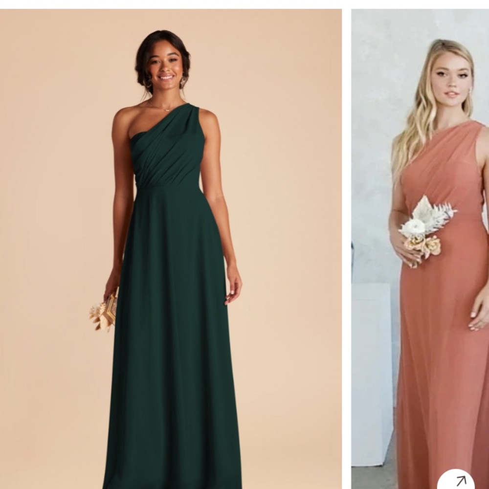 Birdy Grey One-Shoulder Evening Gown